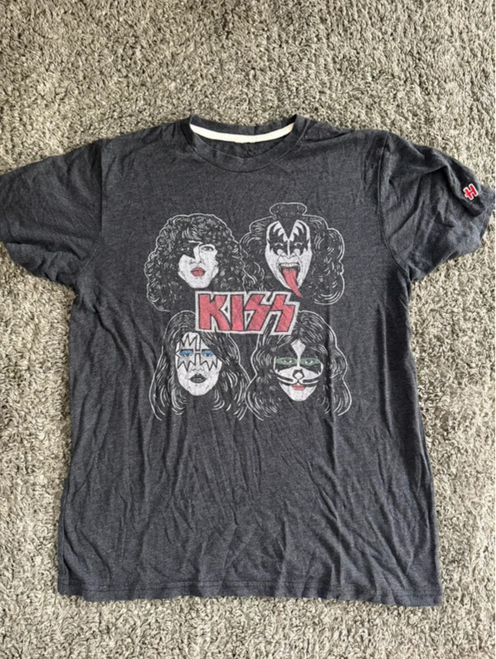 H&M KISS Band Graphic T-Shirt M